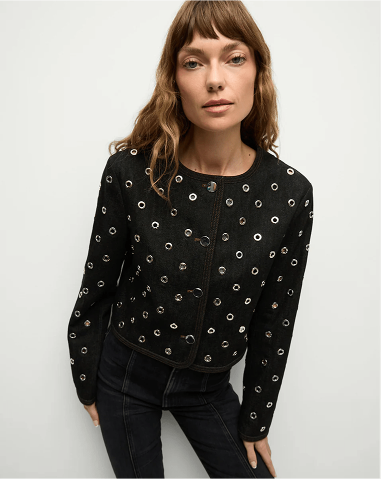 Veronica Beard Beale Grommet Jacket